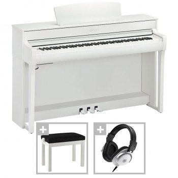 Yamaha Clavinova CLP-745 WH Premium Set Digitalpiano