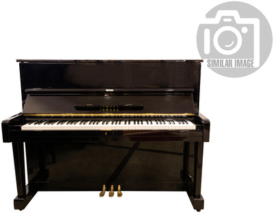 Yamaha U1F Piano used, Black Polished