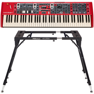 Clavia Nord Stage 3 compact Stand Bundle