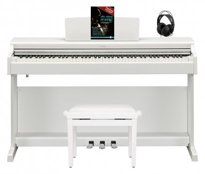 Yamaha Arius YDP-165WH E-Piano Set Weiß matt
