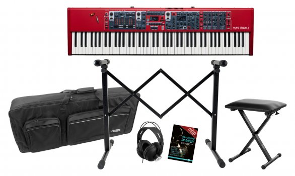 Clavia Nord Stage 3 88 Stagepiano Deluxe Set