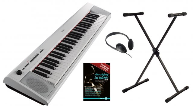 Yamaha NP-12WH Stagepiano weiß Set