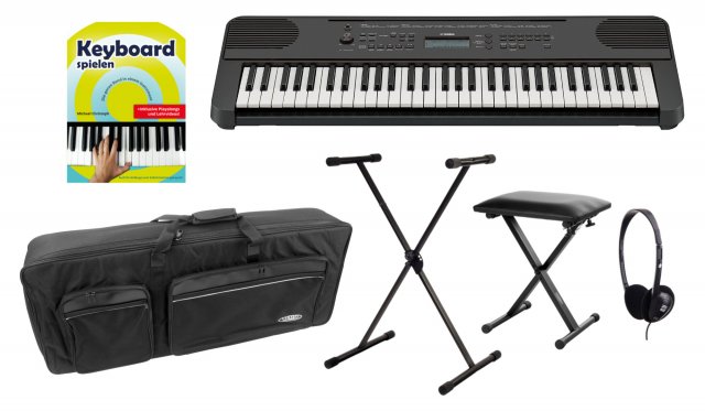 Yamaha PSR-E360 B Keyboard Deluxe Set