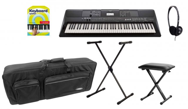 Yamaha PSR-EW410 Keyboard Deluxe Set