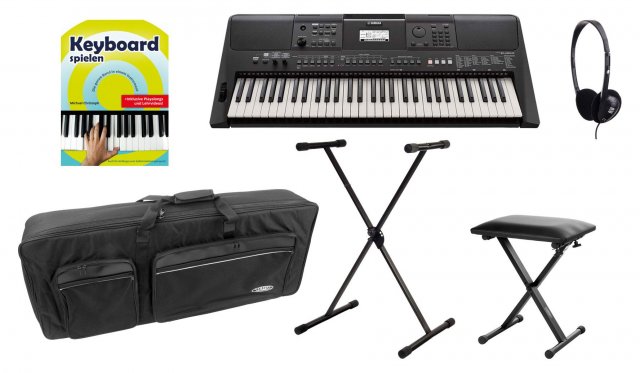 Yamaha PSR-E463 Keyboard Deluxe Set