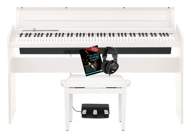 Korg LP-180 WH Digitalpiano Set Weiß