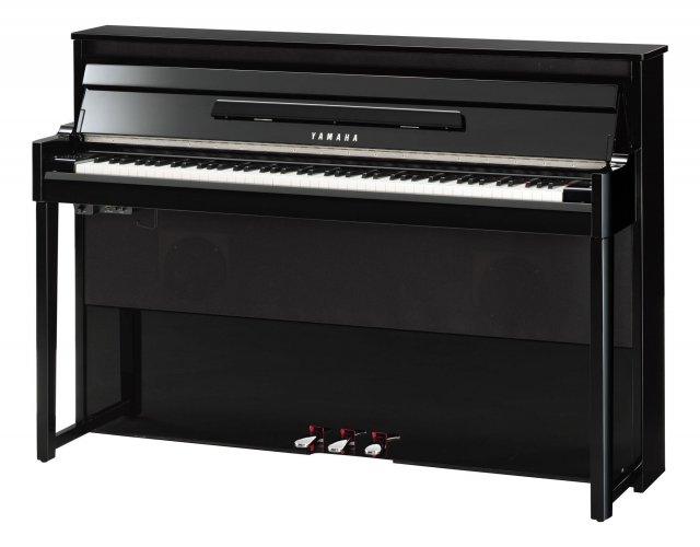 Yamaha NU1X Hybrid Piano Schwarz Hochglanz