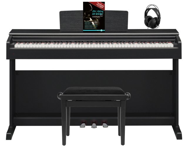Yamaha Arius YDP-144 B E-Piano Set Schwarz matt