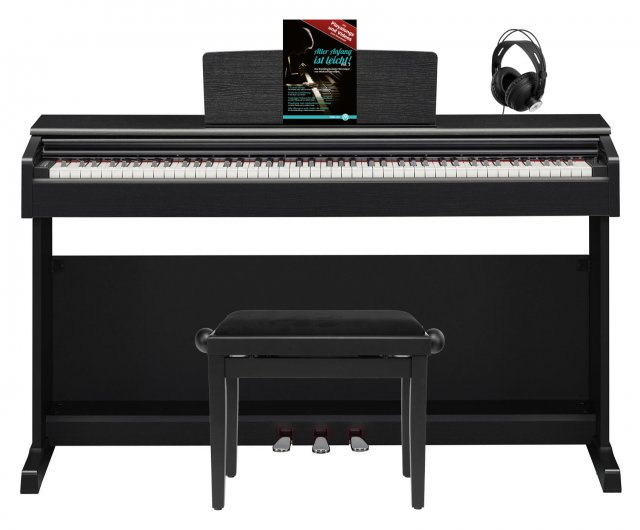 Yamaha Arius YDP-145B E-Piano Set Schwarz matt