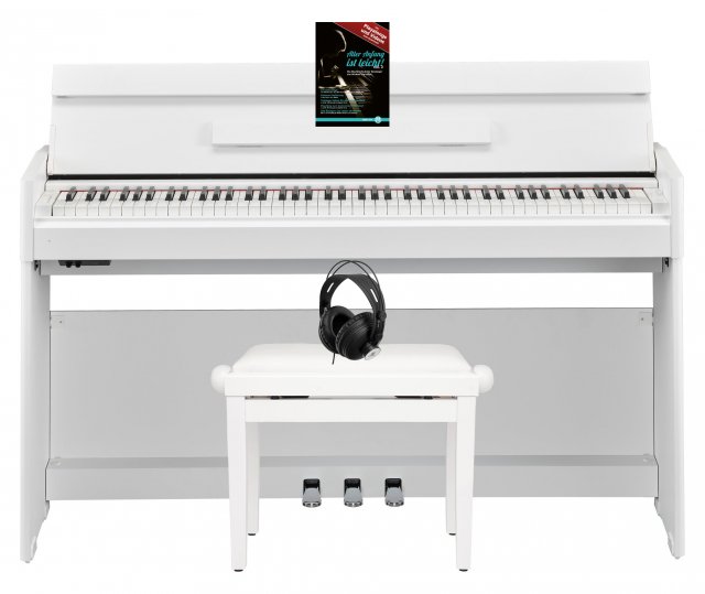 Yamaha Arius YDP-S54 WH E-Piano Set Weiß