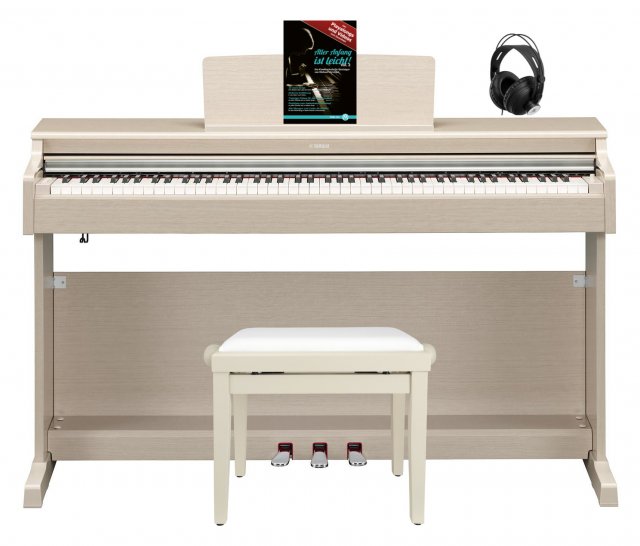 Yamaha Arius YDP-165WA E-Piano Set Weißesche