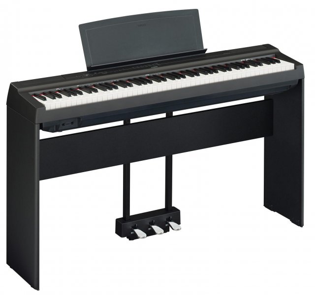 Yamaha P-125B Stage Piano Homeset - Schwarz