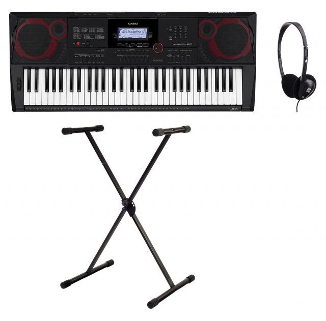 Casio CT-X3000 Midi Keyboard Set inkl. Keyboardständer & Kopfhörer